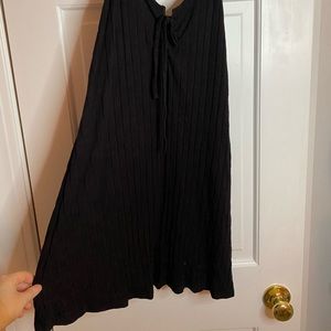 black spaghetti strap dress